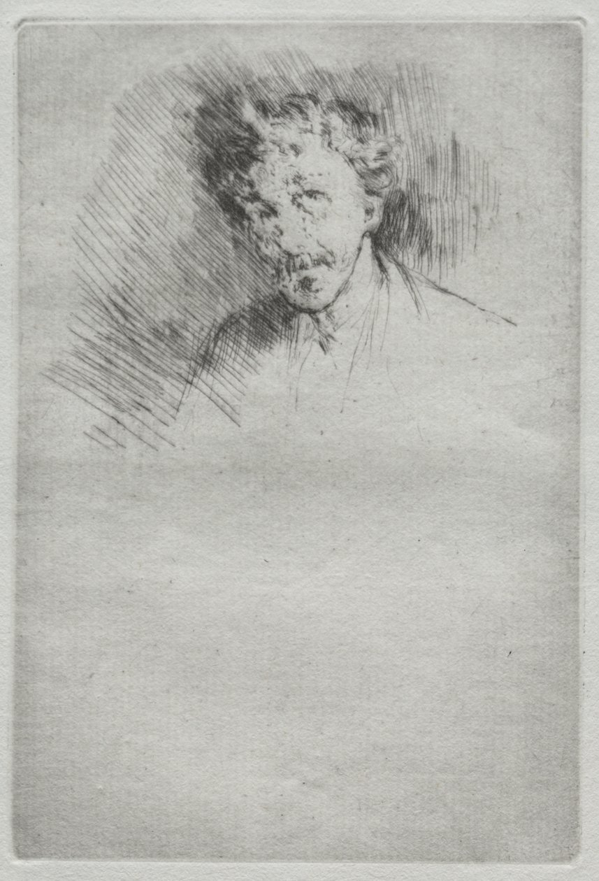 De fluit met het witte slot door James McNeill Whistler