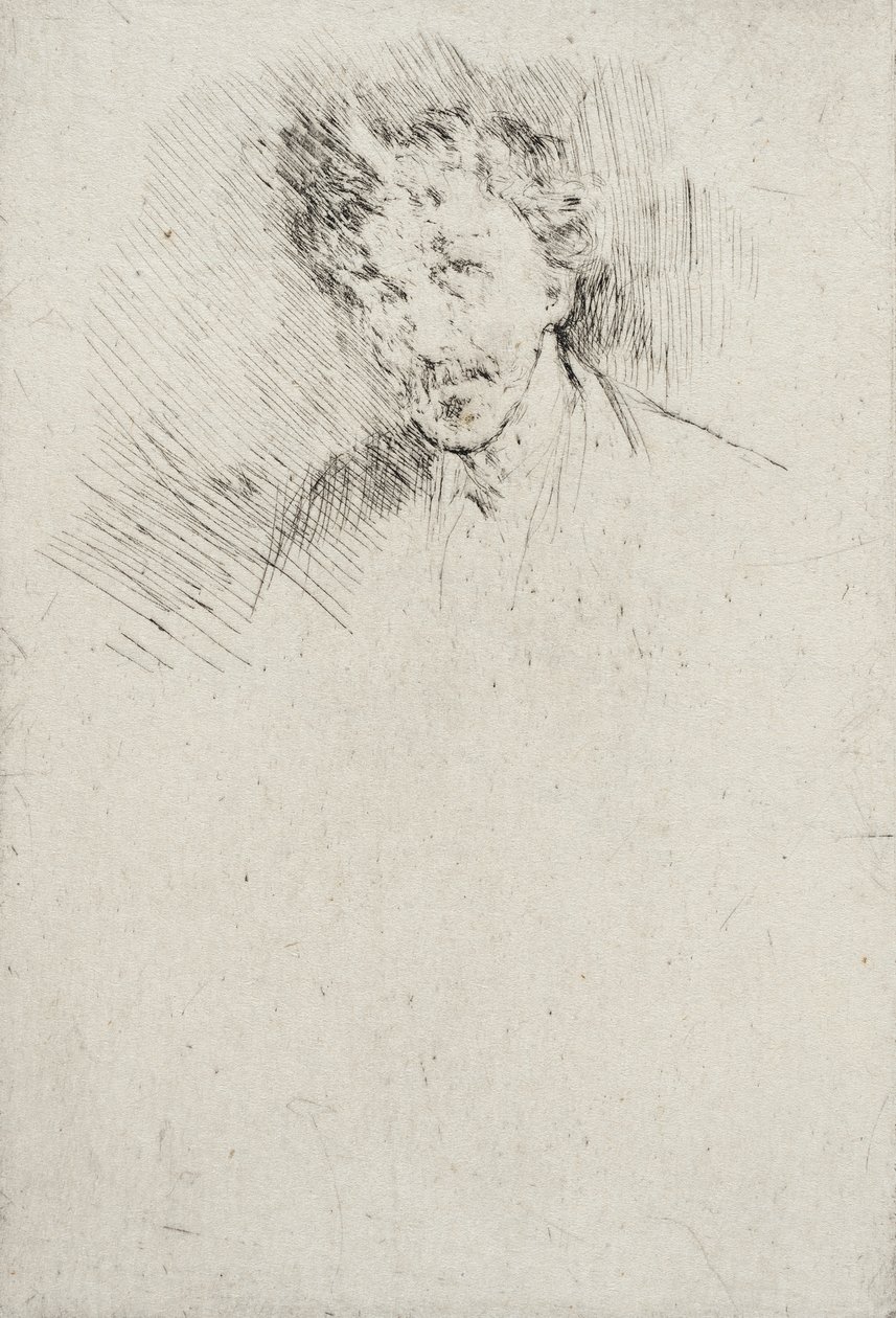 De fluit met het witte slot door James McNeill Whistler