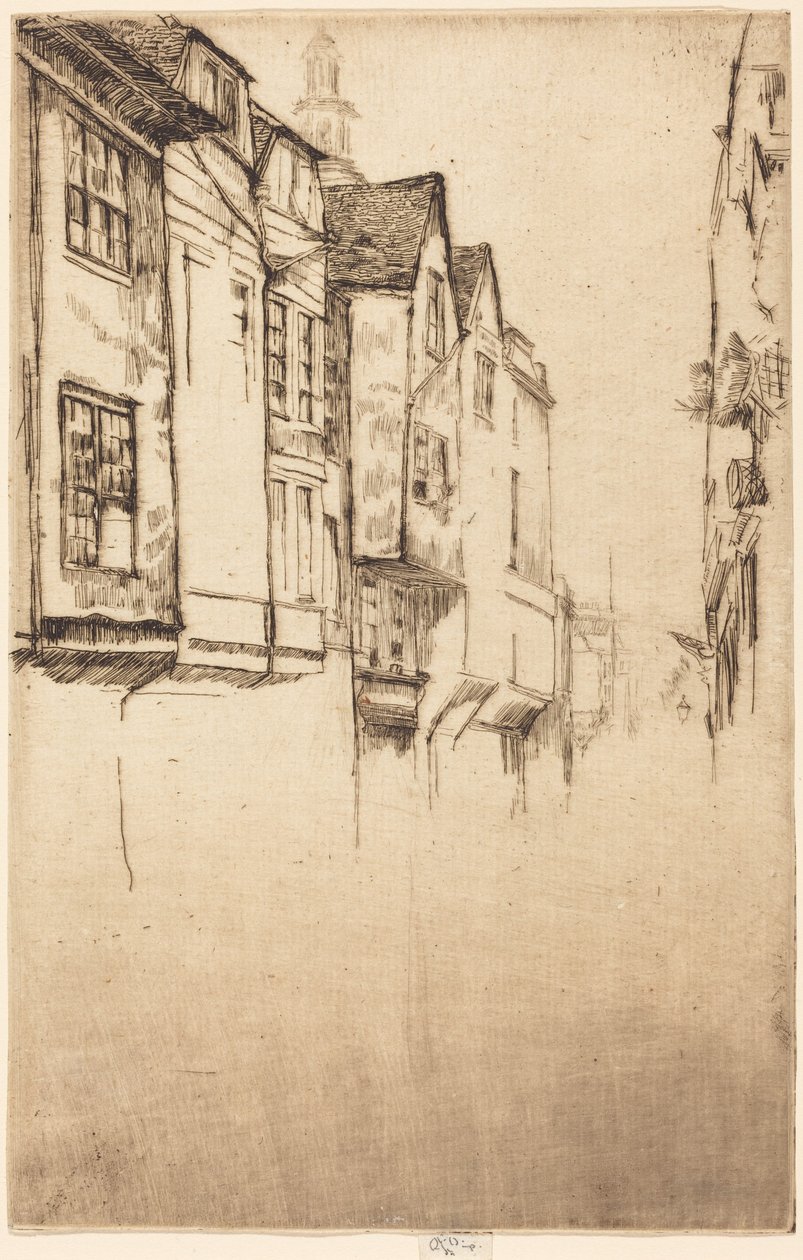 Wych Street door James McNeill Whistler