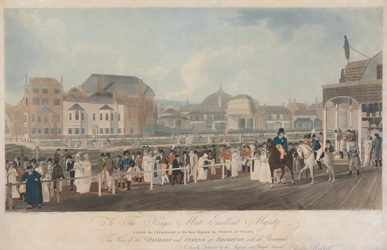 Het Paviljoen & Steyne in Brighton door James Mitan