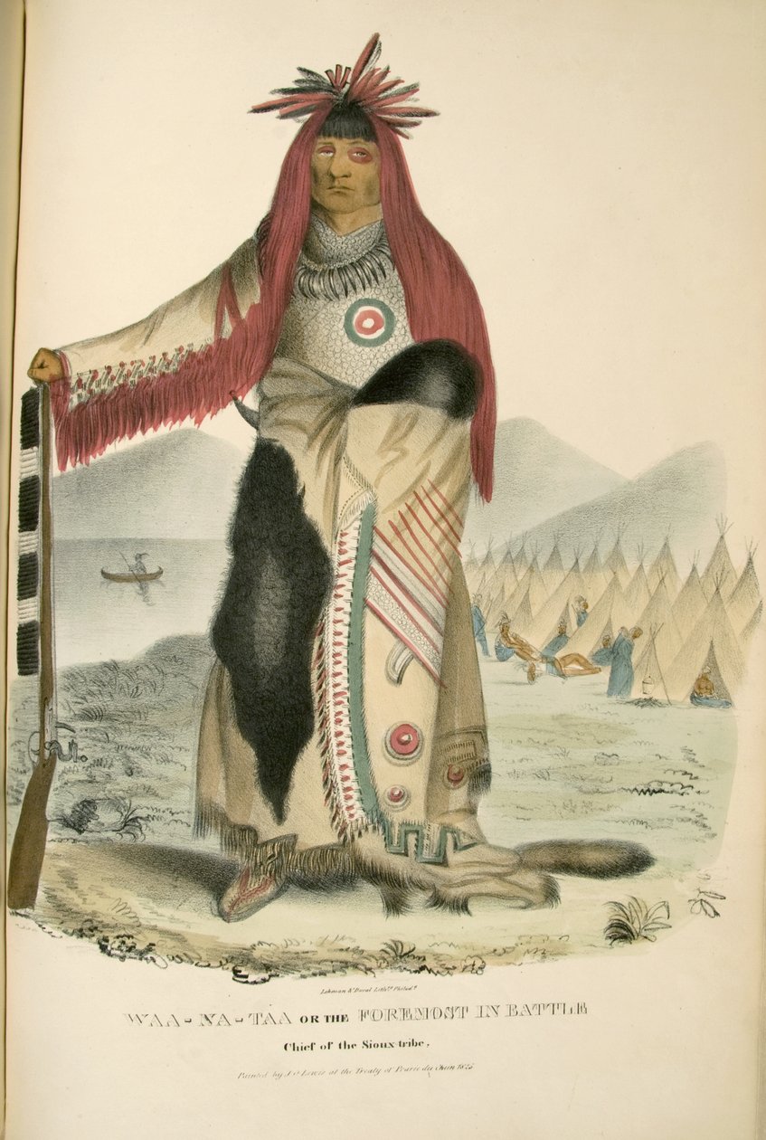 Waa-Na-Taa of de Voornaamste in de Slag door James Otto Lewis