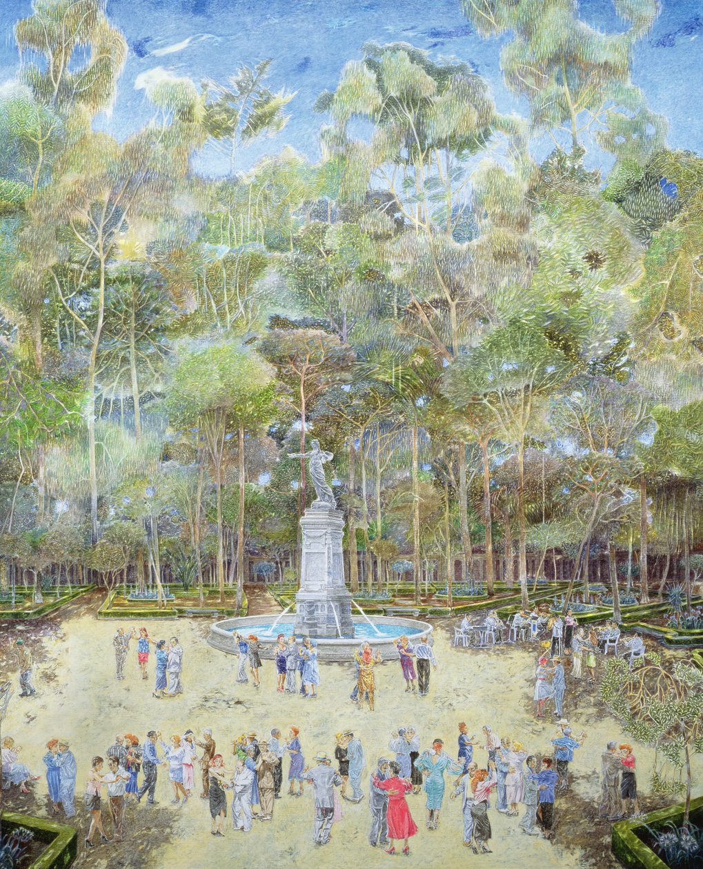 The-dansant, Theeavond, La Ciudadela, 2003 door James Reeve