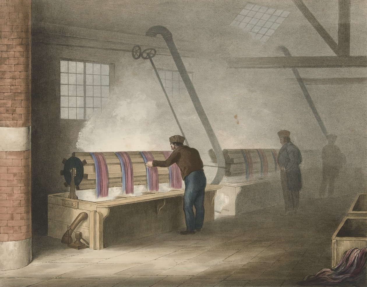 Verven, Voortgang van Katoen Nr. 11 door James Richard Barfoot