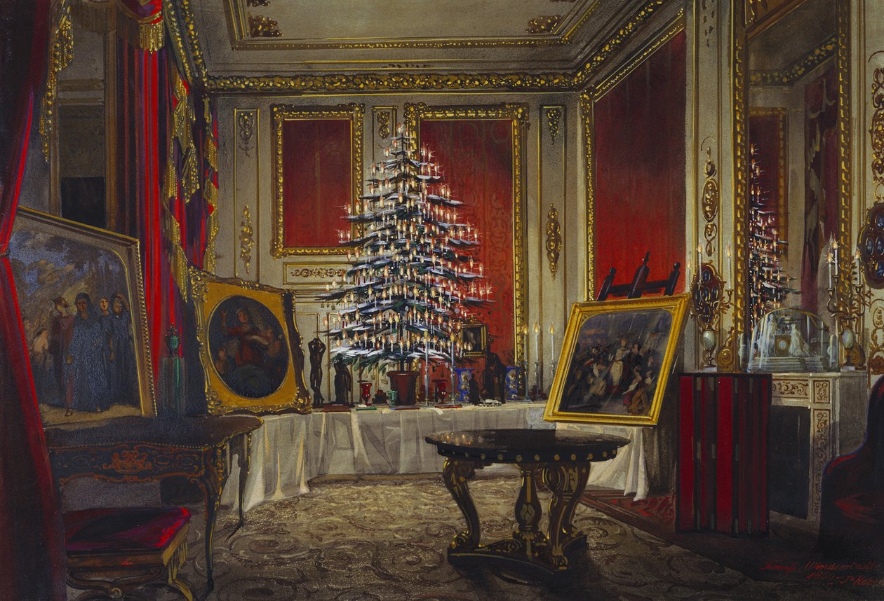 Kerstboom van Koningin Victoria door James Roberts