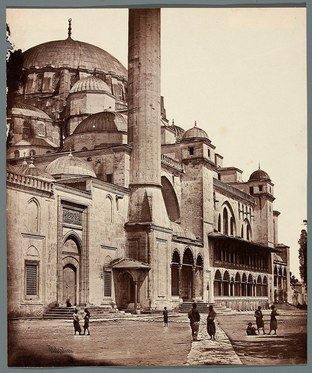‘La Sulimanie’ [Istanbul. Süleymaniye-moskee] door James Robertson