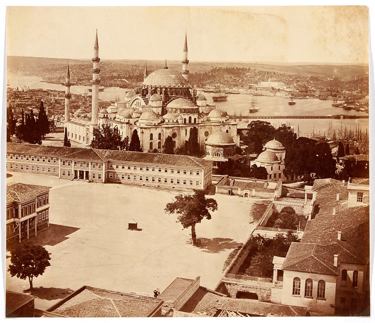 Istanbul. Süleymaniye-moskee door James Robertson