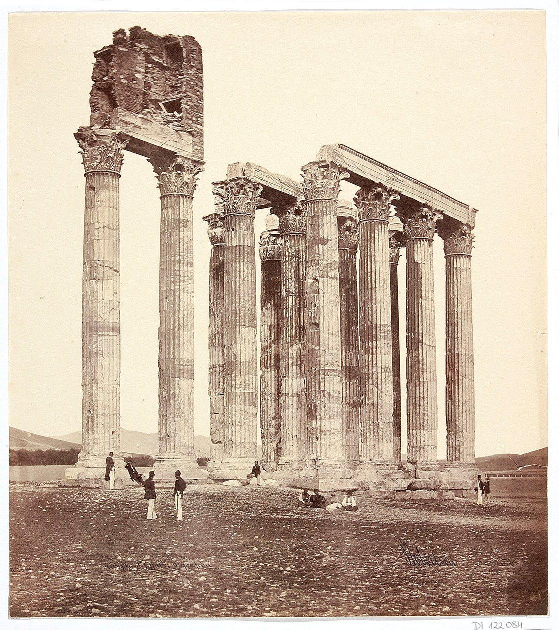 "Tempel van Jupiter Olympius" door James Robertson