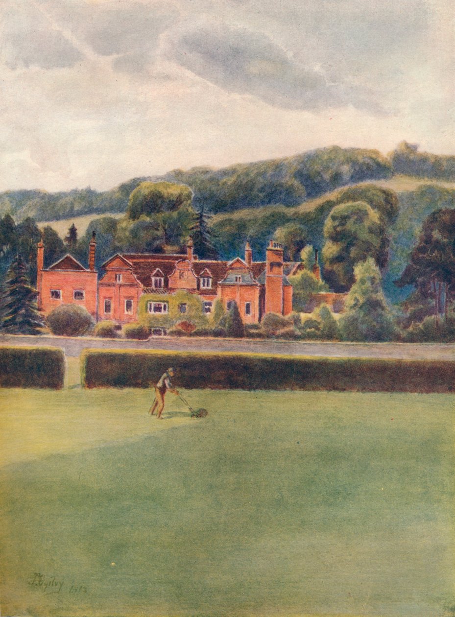 Het Oude Huis, Mickelham, 1913, 1914 door James S Ogilvy