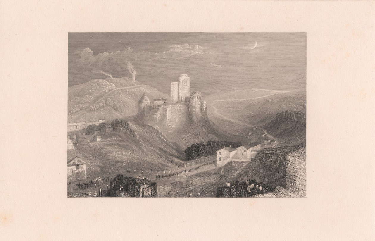 Lillebonne, Kasteel door James T. Willmore