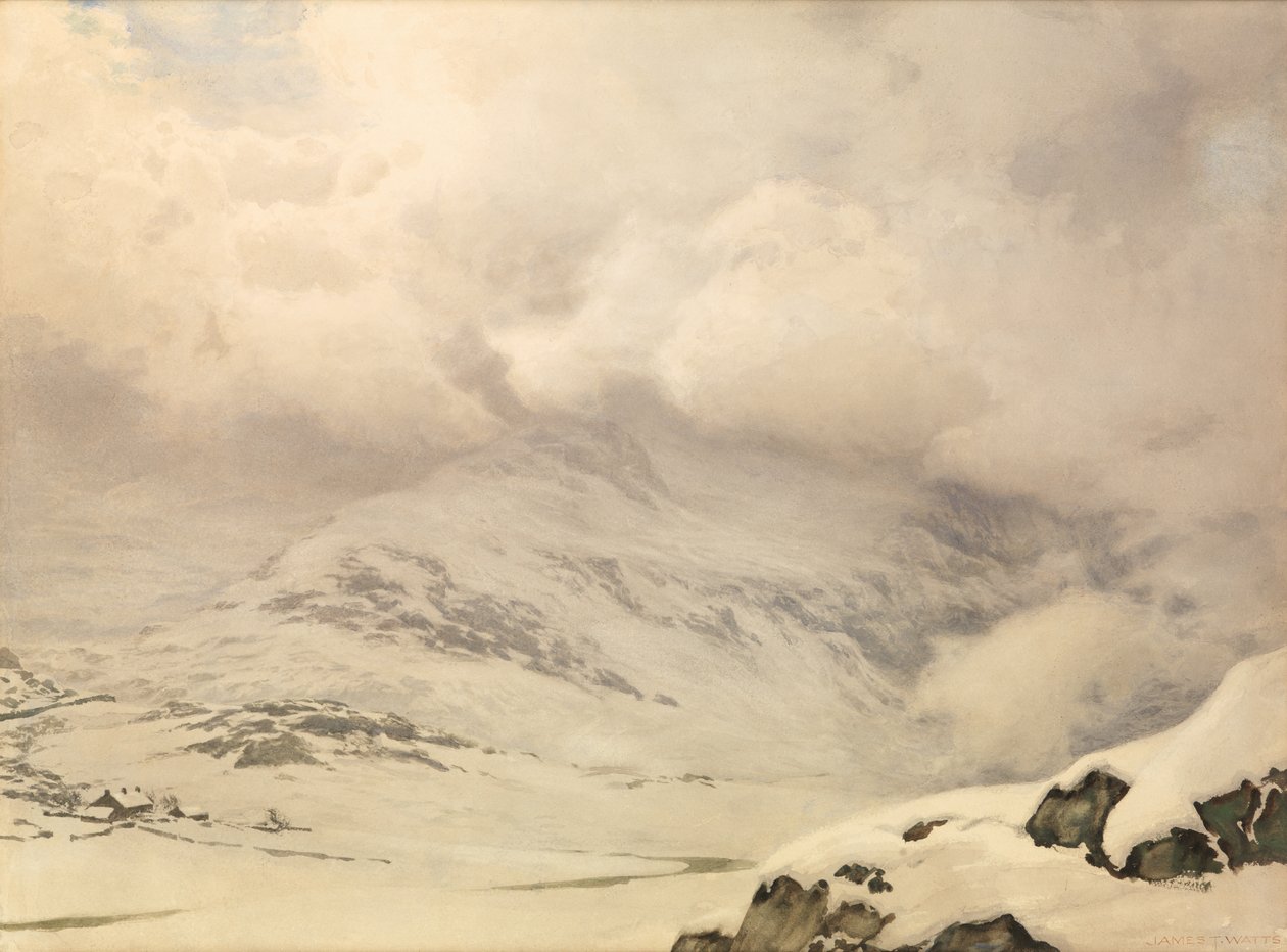 Een wereld van sneeuw en wolken door James Thomas Watts