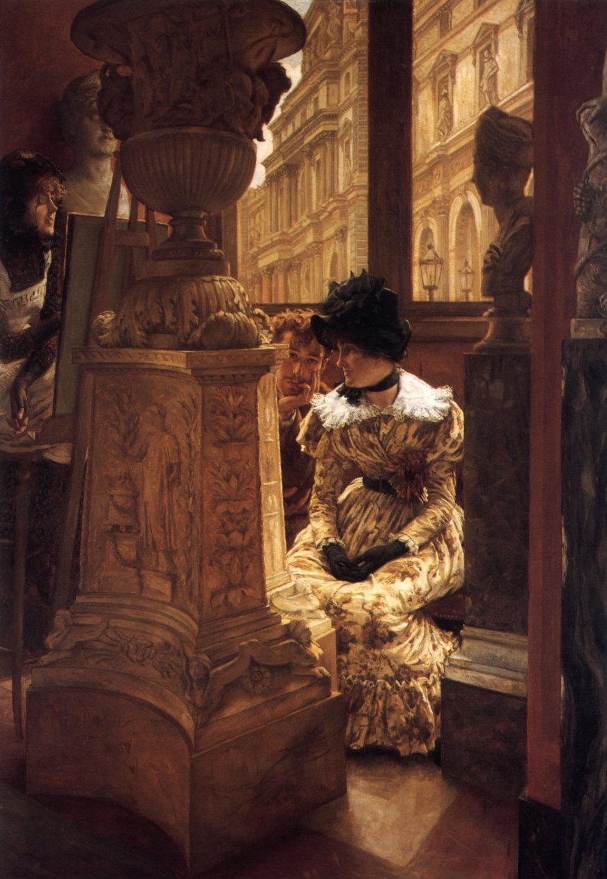 In het Louvre (L