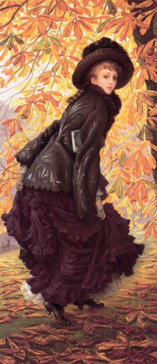 Oktober door James Tissot