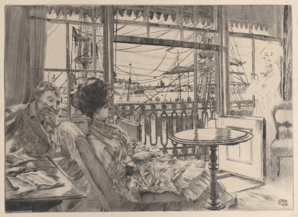 Ramsgate, 1876 door James Tissot