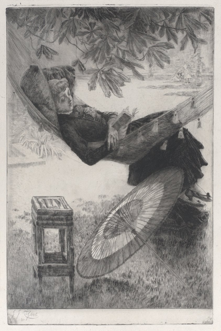 De Hangmat door James Tissot