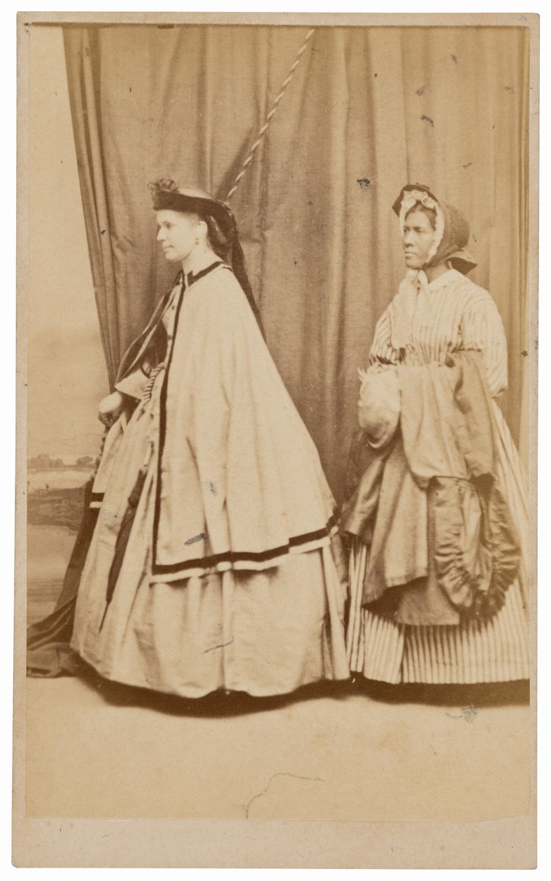 Eliza "Didy" Ridgely en mogelijk Charlotte Gittings,1864 (foto) door James Wallace Black