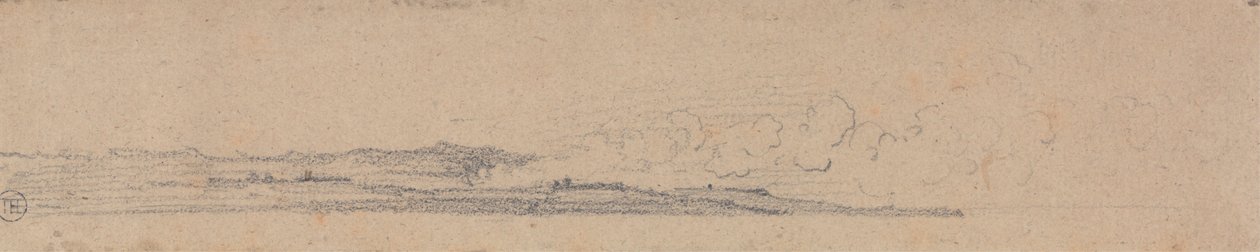 Studie van de wolk door James Ward