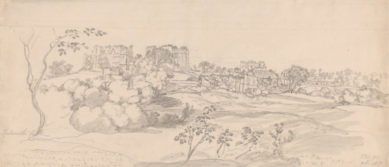 Kasteel van Kenilworth door James Ward
