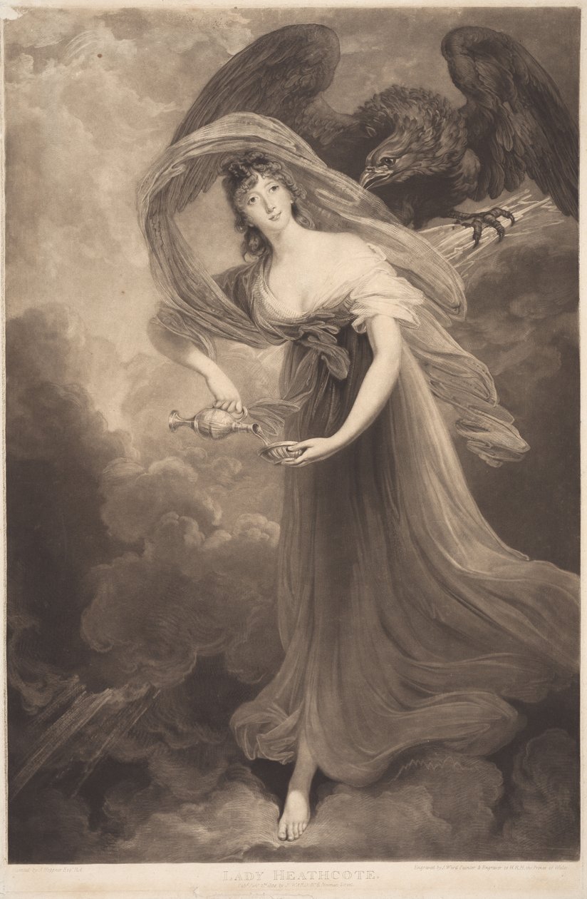 Lady Heathcote door James Ward