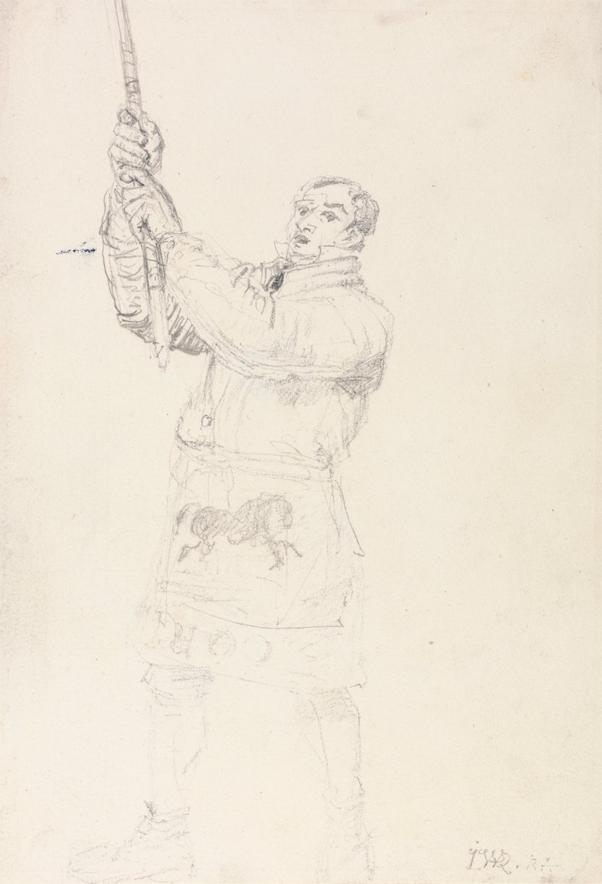 Studie van een Drayman (Een Studie voor "Sides - all") door James Ward