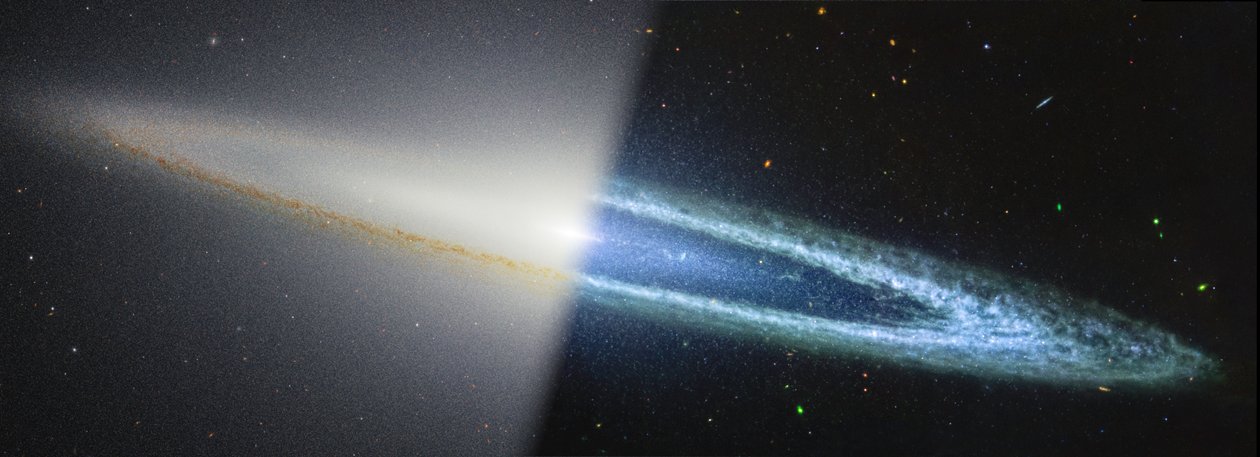 Sombrero-sterrenstelsel (NIRCam/MIRI) door James Webb Space Telescope (NASA)