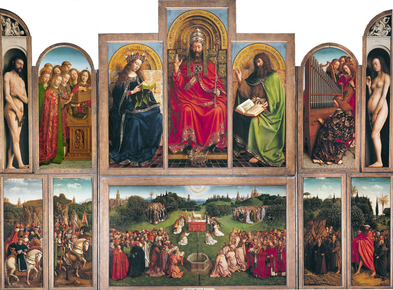 Het Gentse Altaar door Jan van Eyck