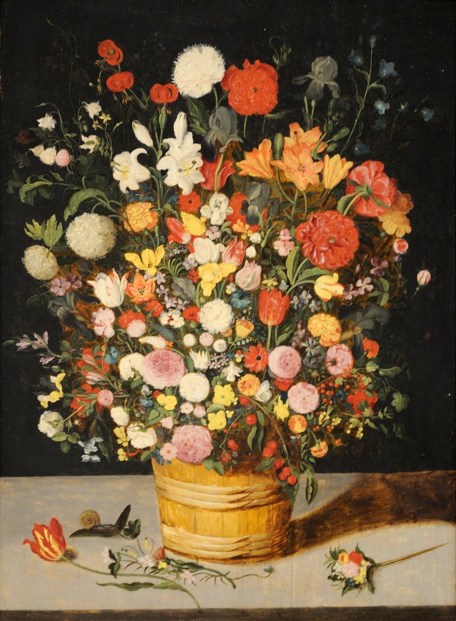 Bloemenboeket door Jan the Elder Brueghel