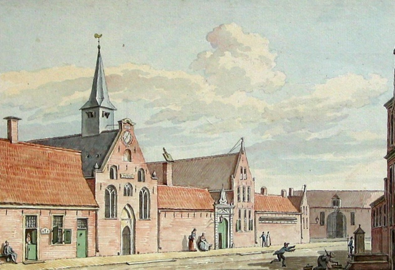 St. Geertruids- of Pepergasthuis door Jan Bulthuis