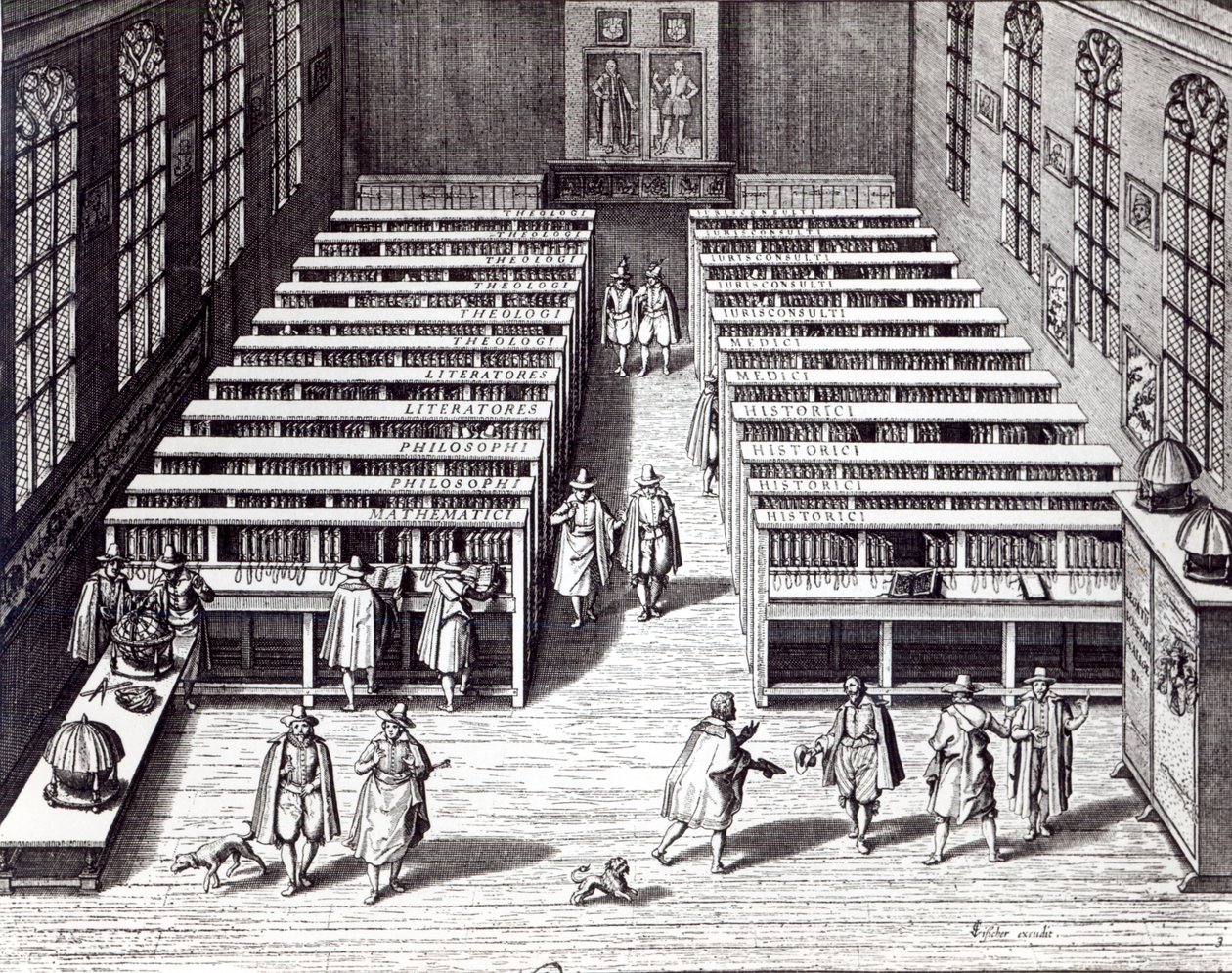 Universiteitsbibliotheek Leiden, 1610 door Jan Cornelis Woudanus