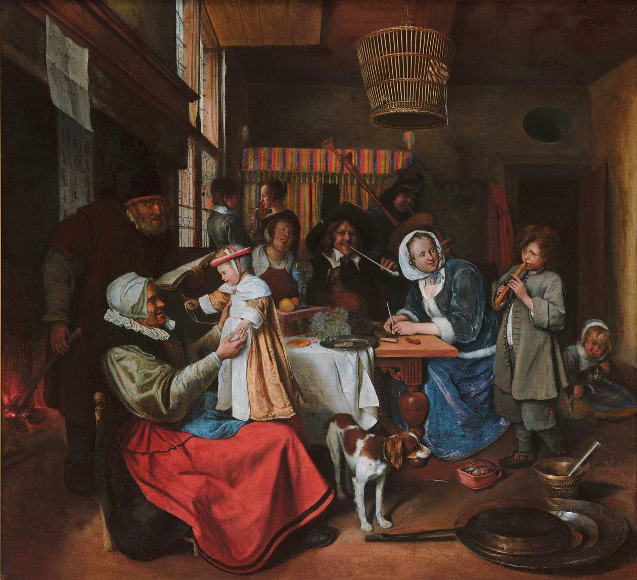 Zoals de ouden zongen, zo piepen de jongen door Jan Havickszoon Steen