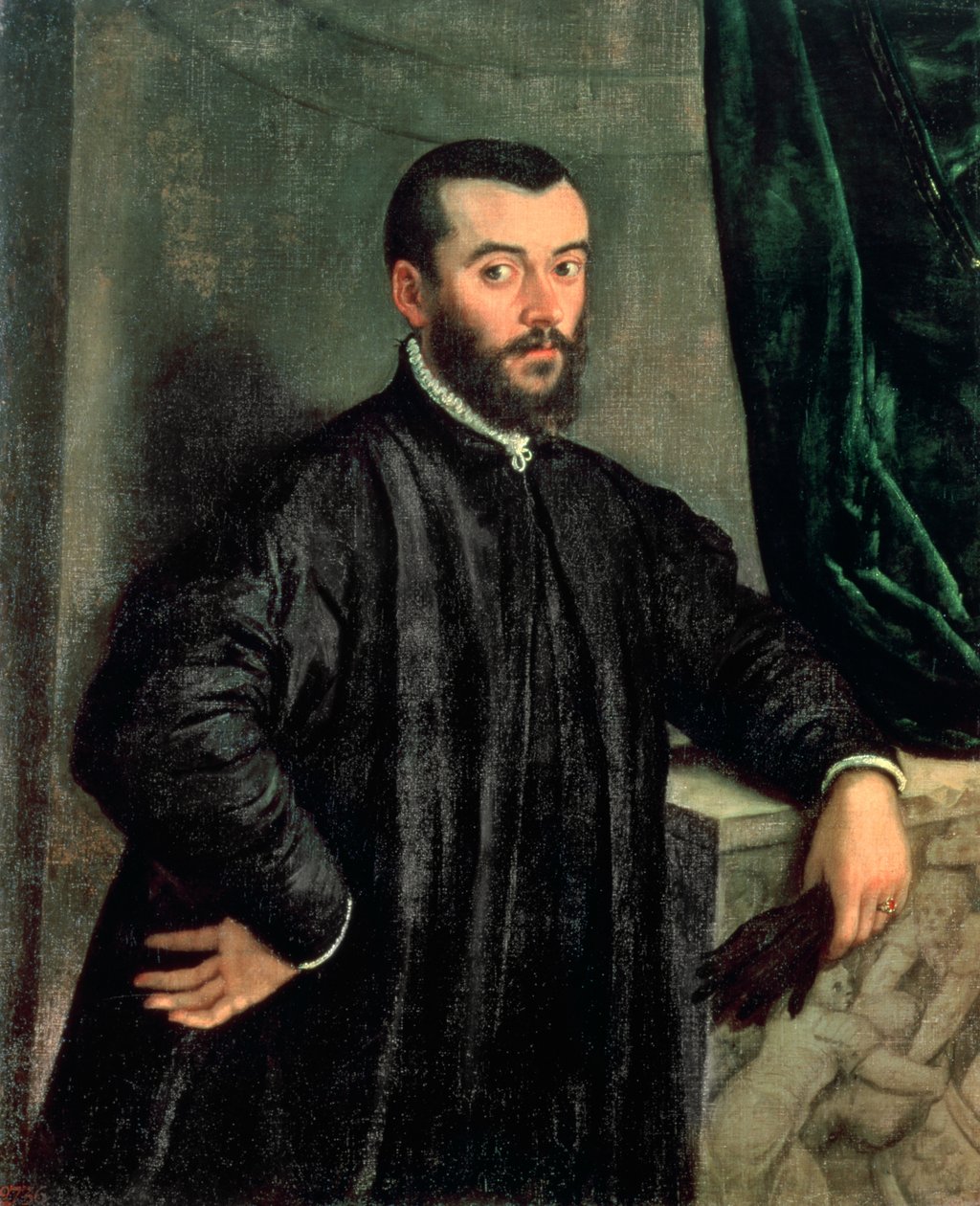 Portret van Andrea Vesalius (1514-64) door Jan Stephen van Calcar