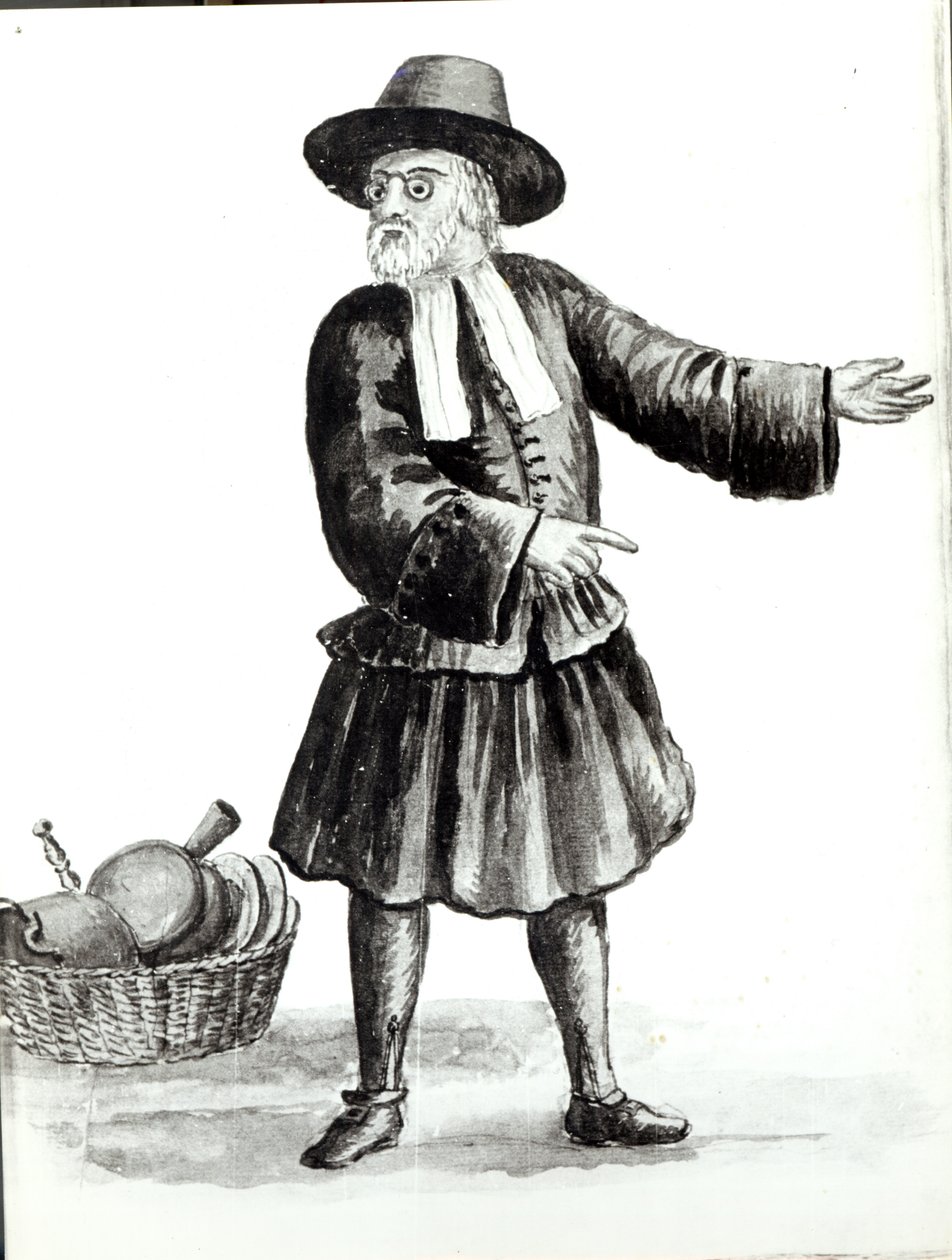 De koopman, David Lezzato Caddavano, uit 