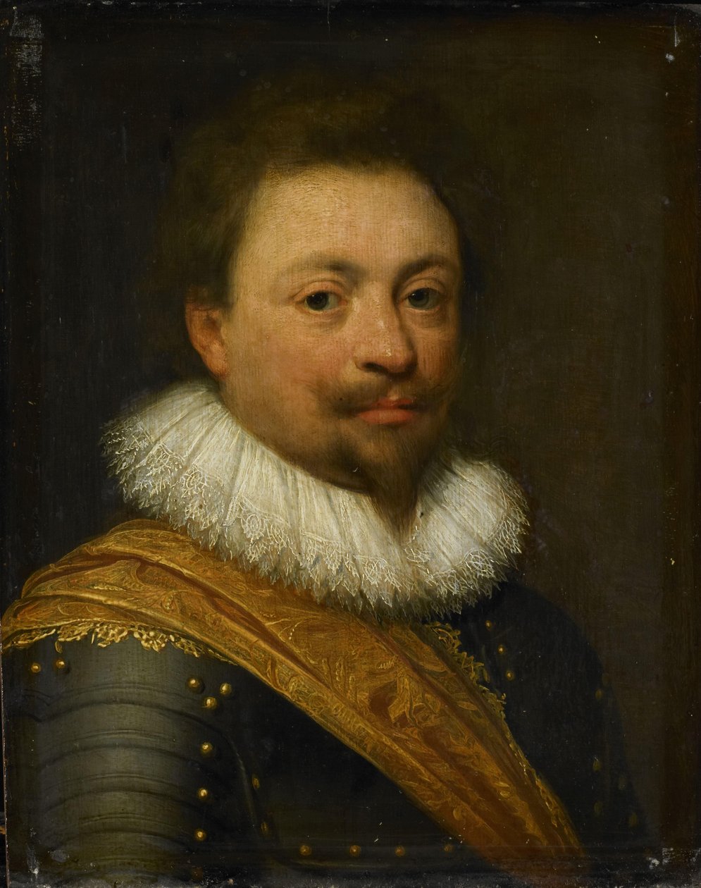 Portret van Willem, graaf van Nassau-Siegen door Jan Antonisz van Ravesteyn (workshop of)