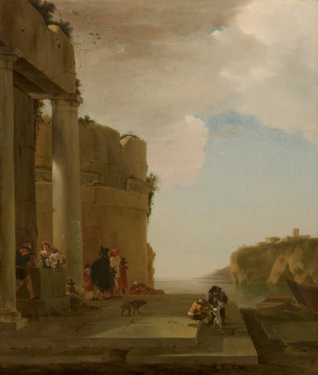 Italiaans landschap door Jan Asselijn