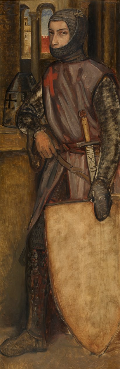 Godfried van Bouillon door Jan August Hendrik Baron Leys