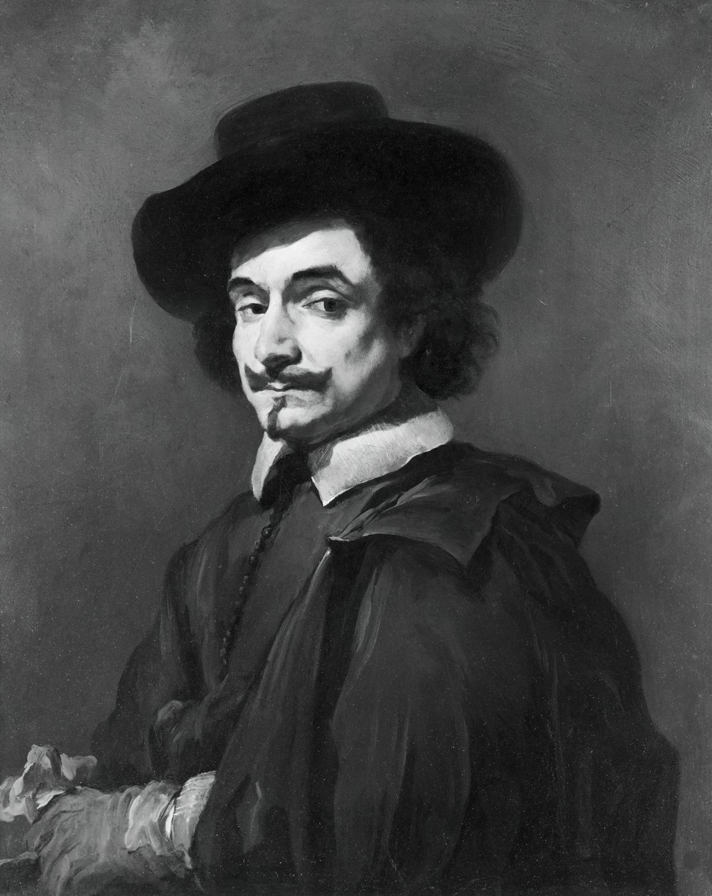 Portret van een Man, ca. 1650 door Jan Baptist Weenix
