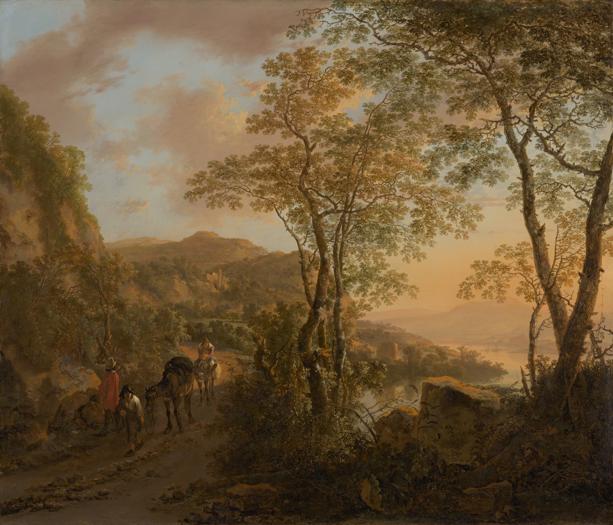 Italiaans landschap door Jan Both