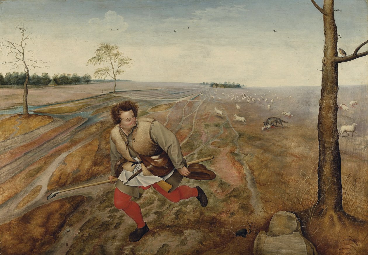 De slechte herder door Jan Brueghel the Younger