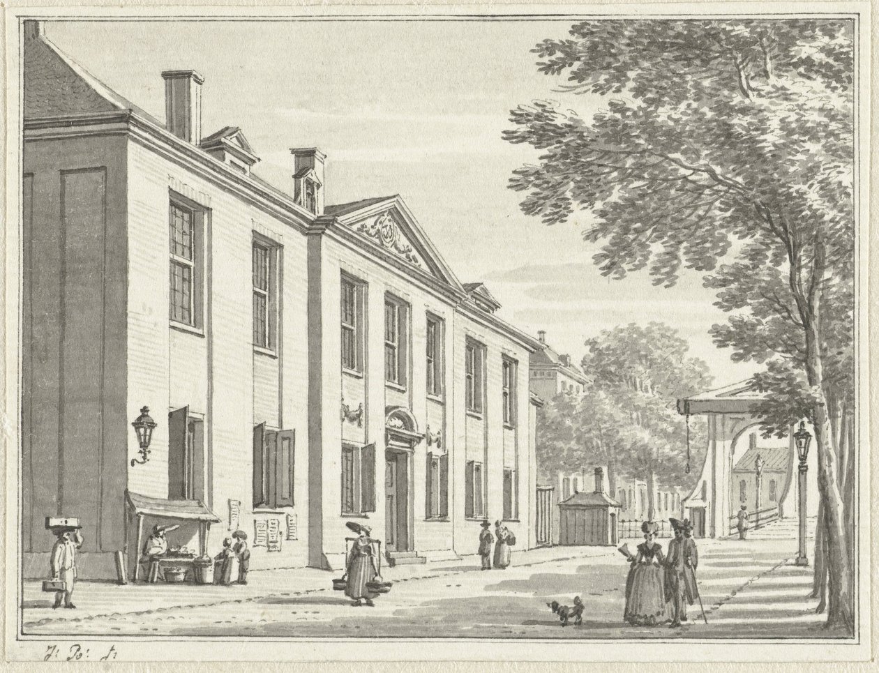 Het Prinsenhof te Rotterdam door Jan Bulthuis
