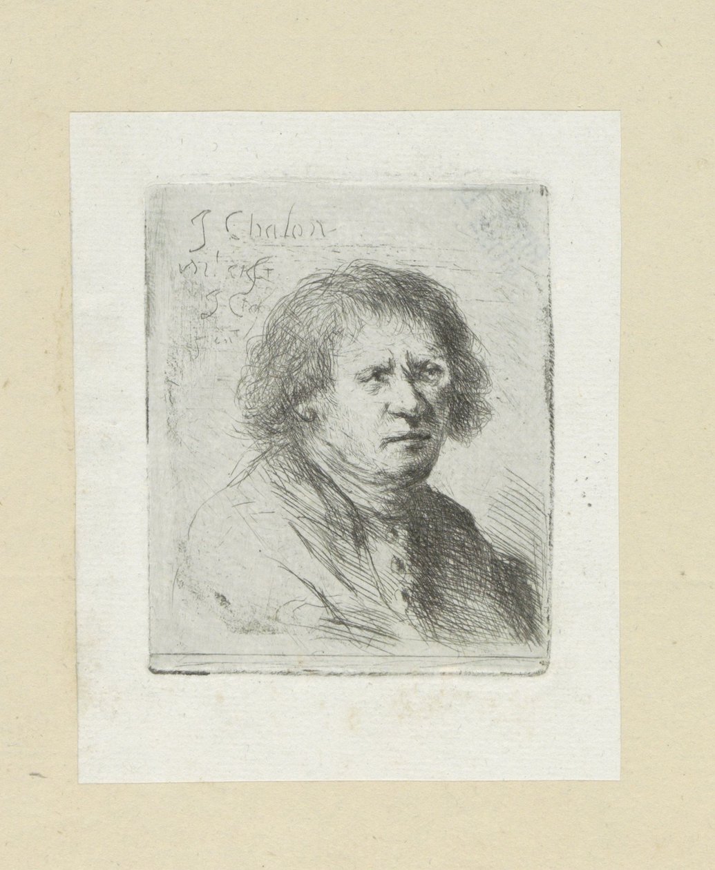 Volwassen man door Jan Chalon