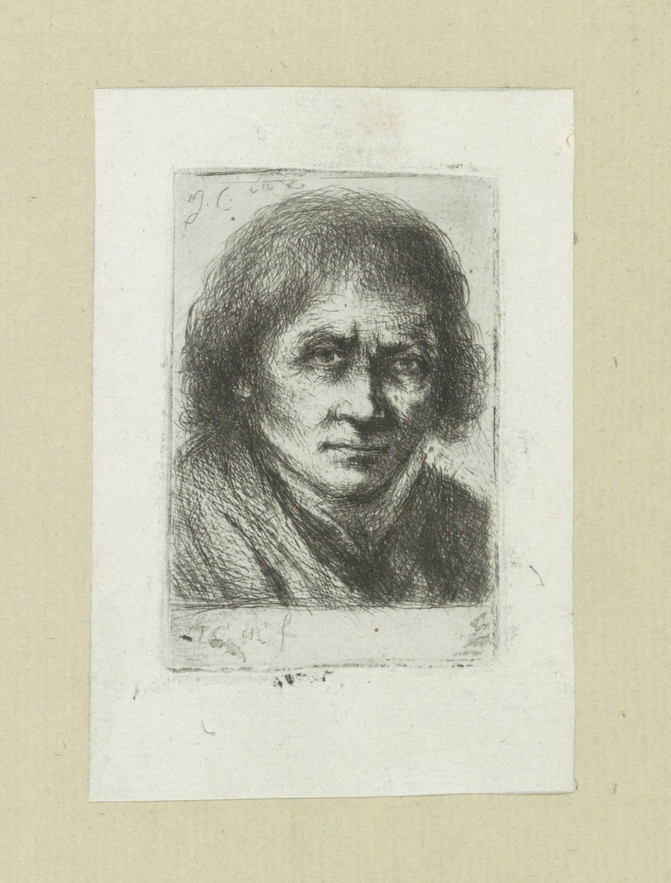 Volwassen man door Jan Chalon