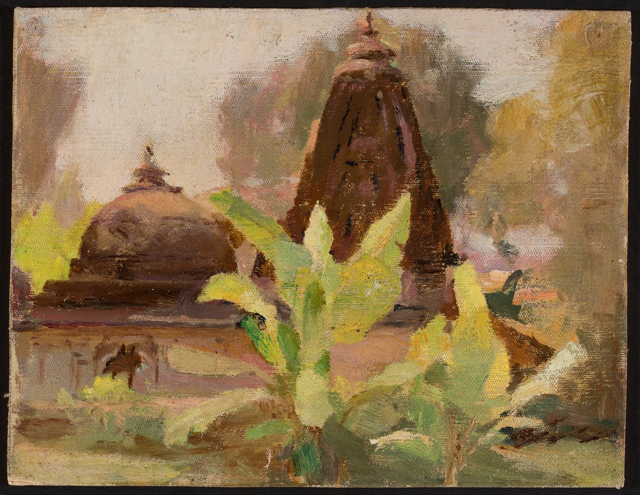 Ahmedabad - Jaintempel. Van een reis naar India door Jan Ciągliński