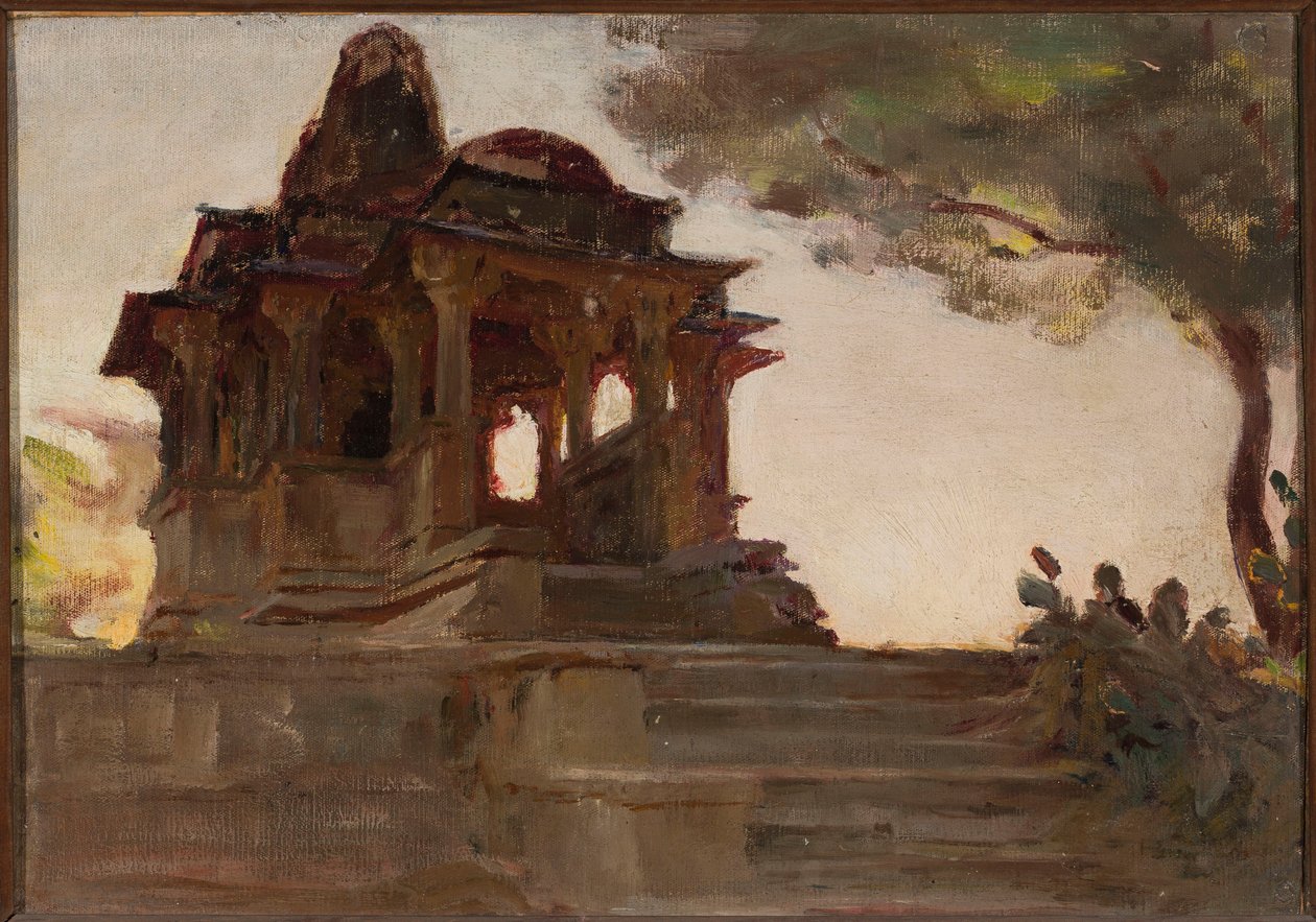 Ahmedabad. Uit de reis naar India door Jan Ciągliński