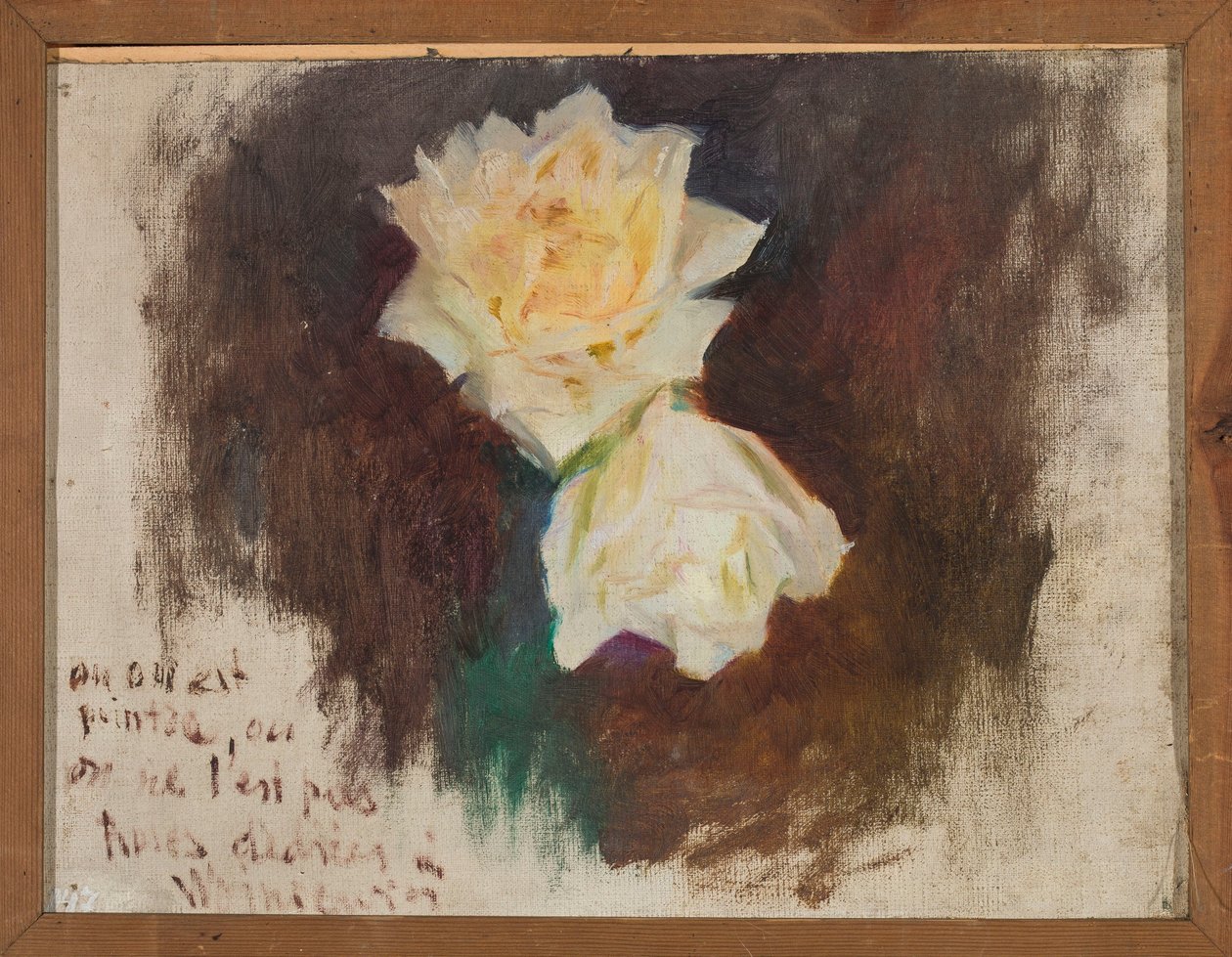 Witte rozen door Jan Ciągliński