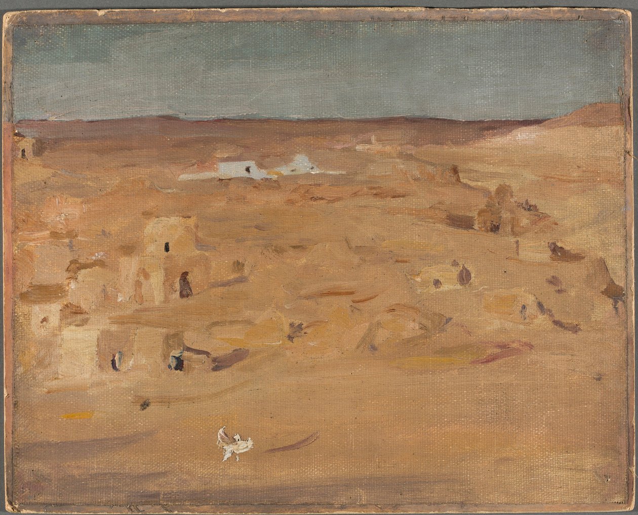Begraafplaats in de woestijn. Van een reis naar Egypte door Jan Ciągliński