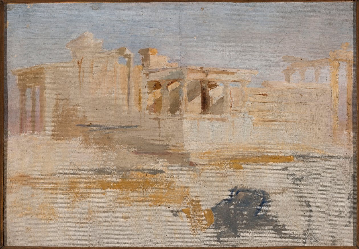 Erechtheion. Uit een reis naar Griekenland door Jan Ciągliński