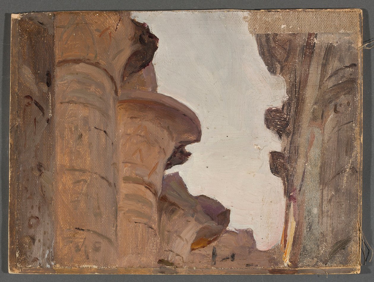 Het kapittel van de tempel. Uit een reis naar Egypte door Jan Ciągliński