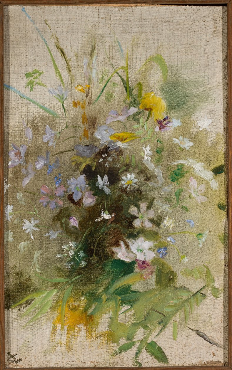 Wilde bloemen door Jan Ciągliński