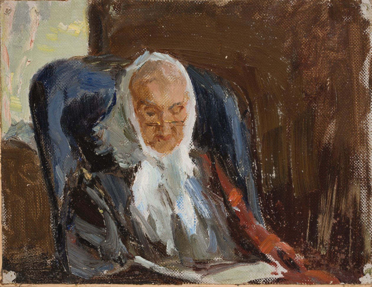 Portret van Maria Petrovna Rubtsova, de grootmoeder van de schilder Rubtsov door Jan Ciągliński