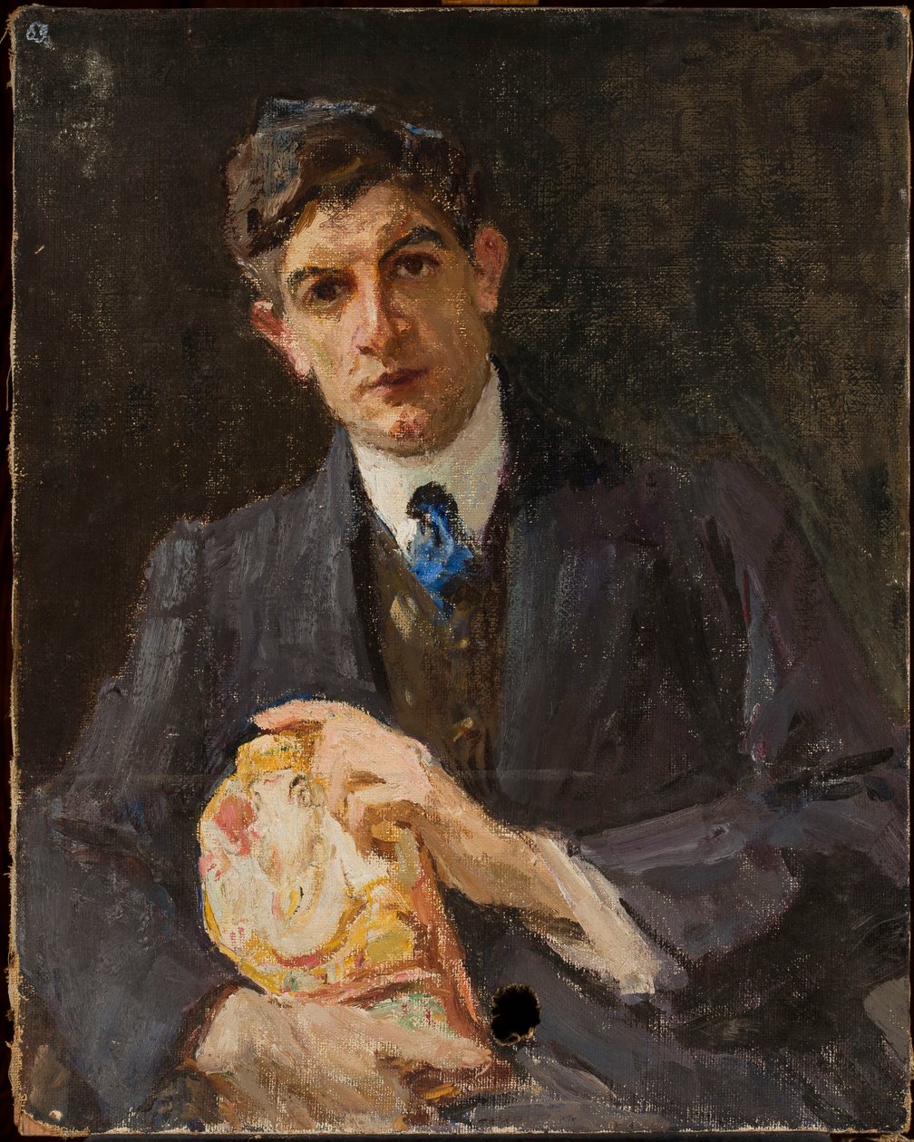 Portret van de bariton Parris door Jan Ciągliński