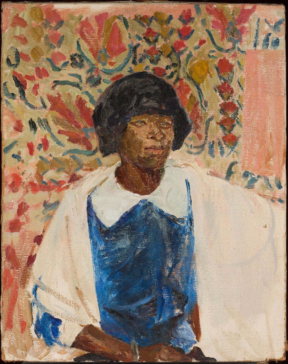 Portret van een mulatvrouw door Jan Ciągliński